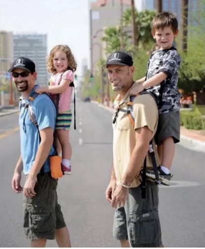 Zaino porta bambini piggyback - bambini,