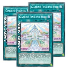 3x GIARDINO PINGUINO REALE • (Royal Penguins Garden) • Comune • BODE IT063 • 1Ed