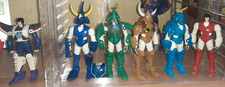 LOTTO FIGURE VINTAGE I 5 SAMURAI TROOPER SET EROI SHIDO,SAMI,SIMO,KIMO,RYO,ARIEL