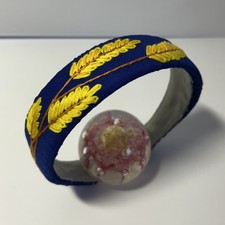 Cerchietto ricamato mano - cerchietto,