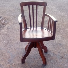 sedia girevole In Legno Anni