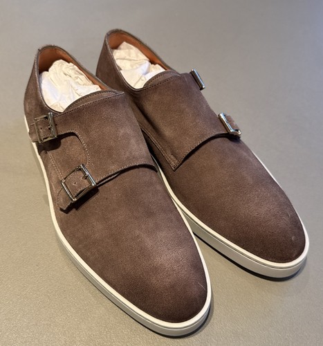 Mocassino santoni scamosciato - santoni,