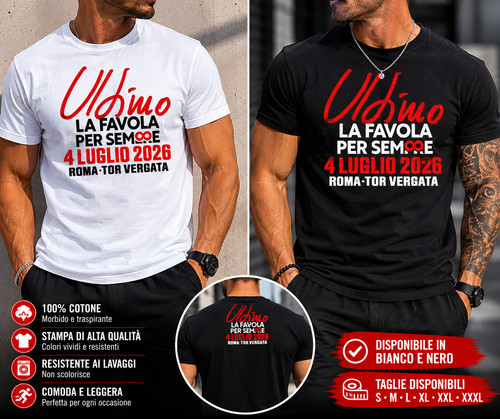 Tshirt ultimo luglio 2026 - 4,