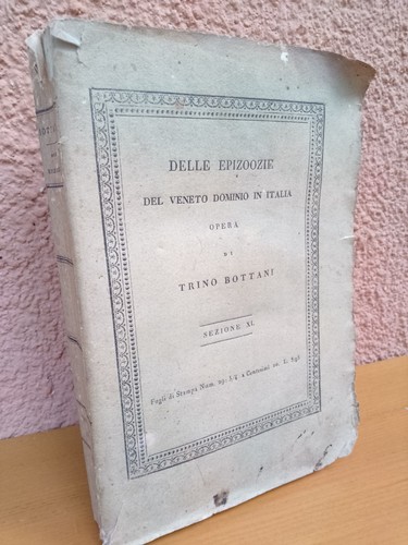 Libro antico delle epizoozie - libro,
