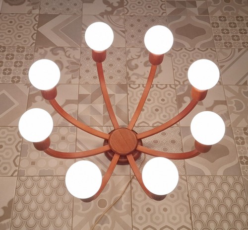 Vecchia lampada soffitto - lampada, da