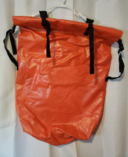 Borsa grande a secco borsone kayak pesca fiume galleggiante arancione