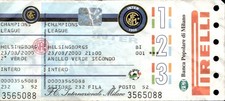 Biglietto stadio inter - biglietto,