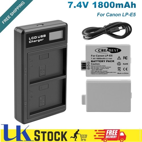 Batteria fotocamera - batteria, lp-e5