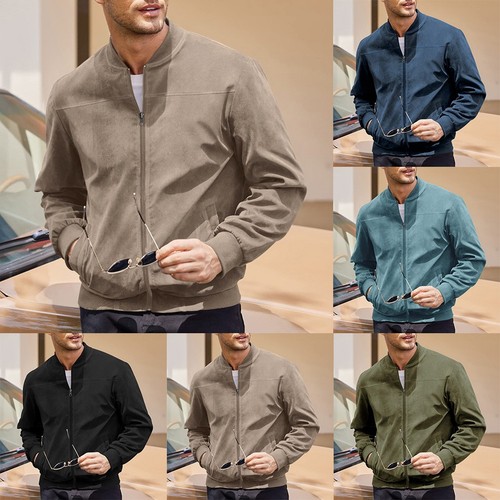 Giacca uomo scamosciata stile