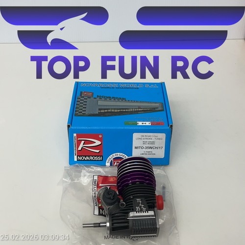 Novarossi road 5cc long - on, 3.5cc