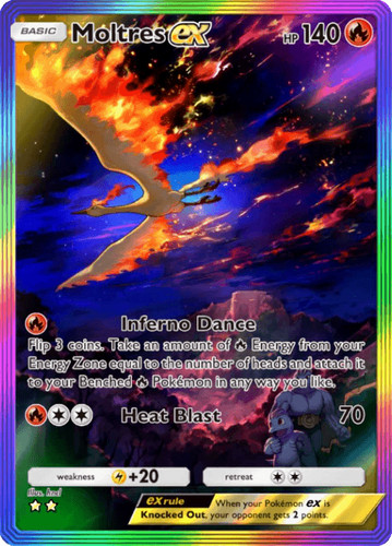 Moltres rainbow - -,