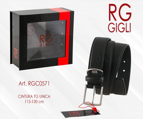 Cintura uomo nera romeo - cintura,