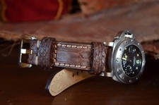 CORREA RELOJ MARRON VINTAGE II