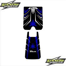 KIT PROTEZIONE TUNNEL + SERBATOIO T MAX 500 ADESIVO CRYSTAL t max 2001/2007 BLU