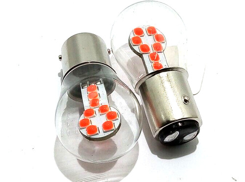 Luci led bay15d rosso 1157 - luci,
