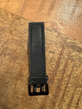 CINTURINO NERO 20 mm Hamilton