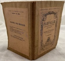 LE FARFALLE FELICE FRANCESCHINI STORIA NATURALE 1870 ENTOMOLOGIA BUTTERFLIES ILL