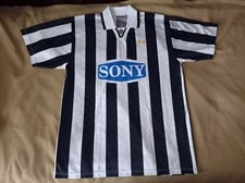 Vintage Maglia da Stadio Juventus Calcio Jersey Shirt Maillot Sony (NO Zidane)