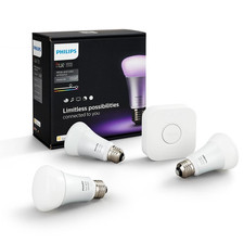 Philips Hue Starter Kit Bianco e Colore Ambiente E27