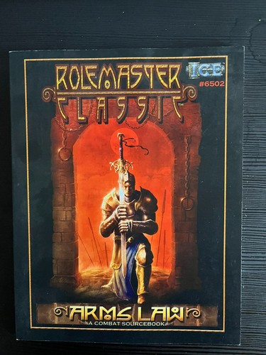 Rolemaster classic arms law - rolemaster,