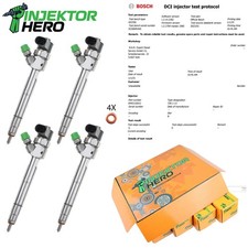 4x 0445110012 Iniettore Bosch