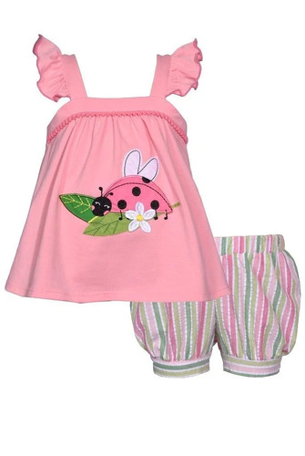 Set pantaloncini coccinella