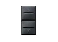 BTicino HS4027 commutatore 1P 16A - 250Vac doppio tasto 1-0-2 - assiale