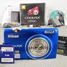 Nikon CoolPix S5100 blu