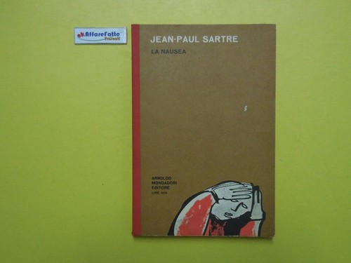 4458 libro nausea di - j, jean