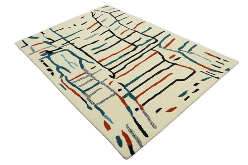 Tappeto IN Lana 120x180 Beige