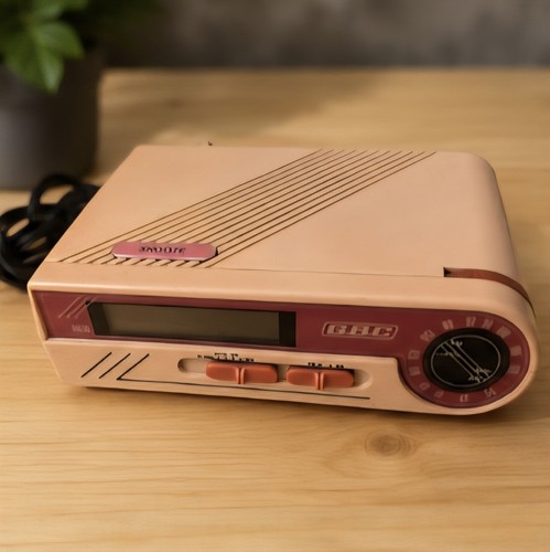 Radiosveglia vintage gbc rosa - radiosveglia,