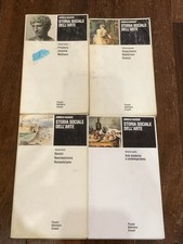 Hauser - Storia Sociale Dell’arte - Einaudi - 4 Volumi