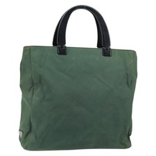 Borsa a mano Prada nylon verde