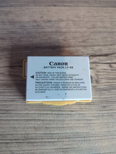 Batteria originale canon - originale, lp-e8