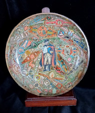 Antique Folk Art Cigar Band