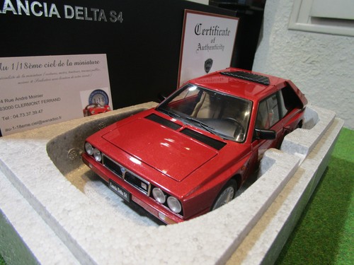 Lancia delta rouge - lancia, échelle