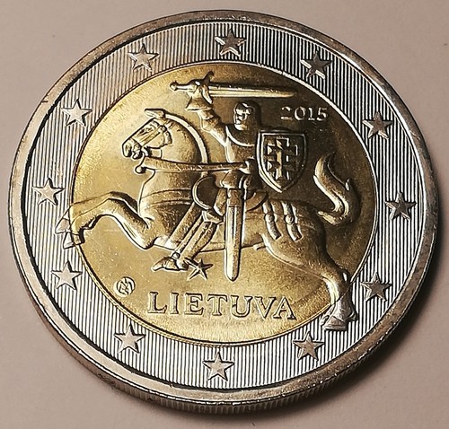 Euros lituania 2015 c - euros, s/c