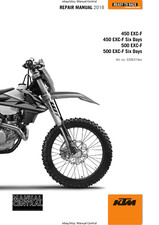 MOTO KTM 2018 - 450 500 EXC-F