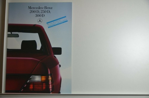Mercedes benz w124 depliant - mercedes-benz,
