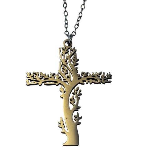 Collana con ciondolo croce