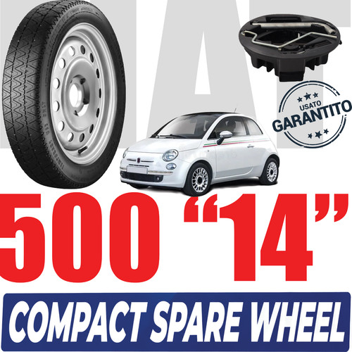 Ruotino fiat 500 - ruotino,
