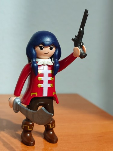 Playmobil figura chica pirata - playmobil,