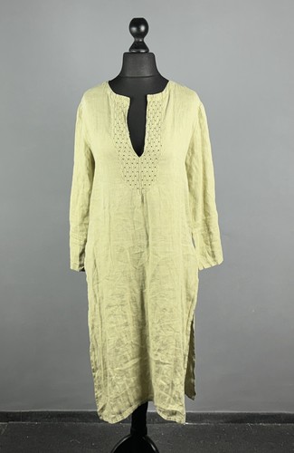 Abito donna 120 lino beige - abito,