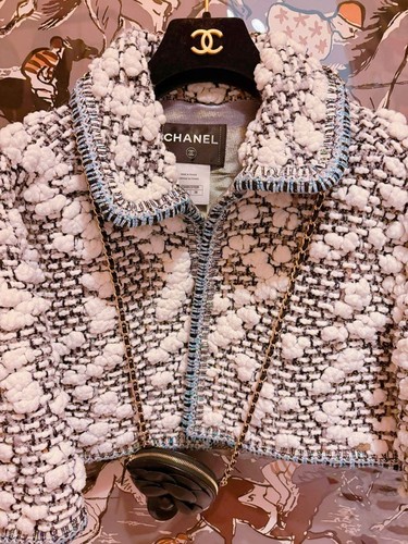 Giacca chanel tweed - giacca,