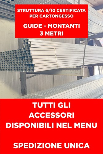 Profili cartongesso montanti - profili,