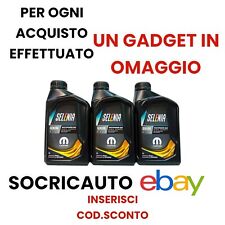 3 Litri Olio Motore Selenia  Multipower  Gas 5W40  GPL  METANO Mopar