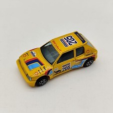 MACCHININA AUTOMOBILE PEUGEOT 205 TURBO 15 BURAGO 1/43 MODELLINO