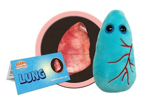 Giantmicrobes original polmone - giantmicrobes,