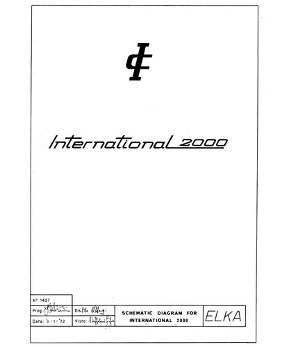 Elka international 2000 - elka,