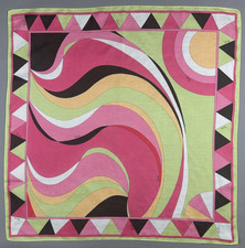 Authentique  foulard " Emilio Pucci "